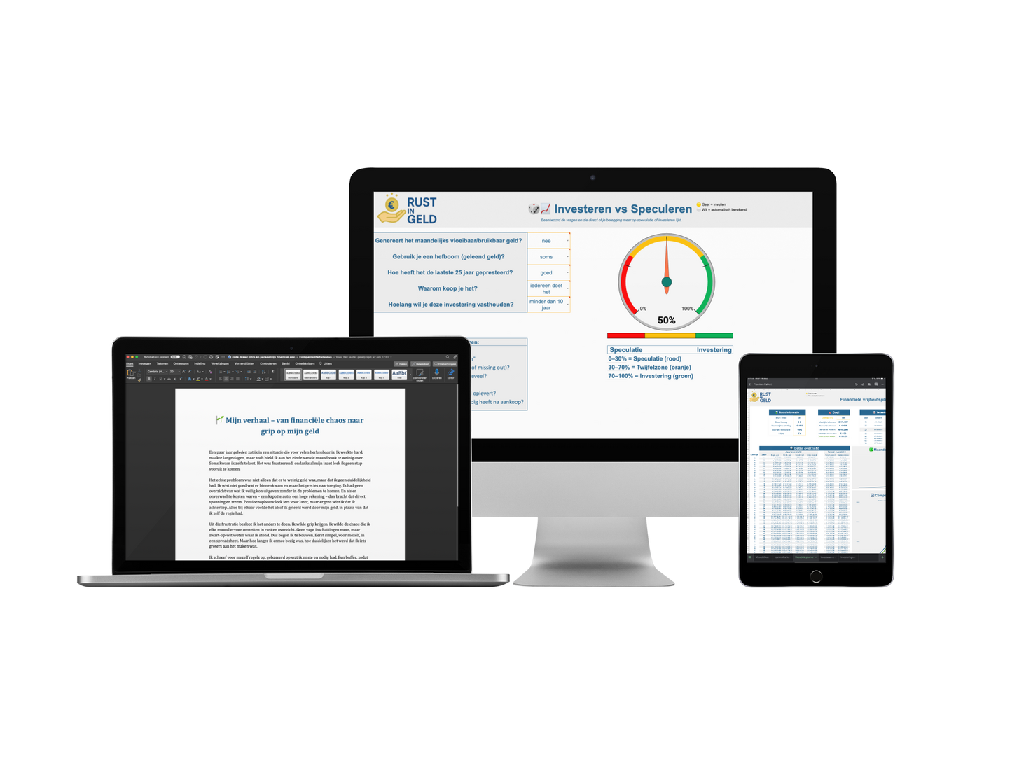 Rust in Geld – Premium